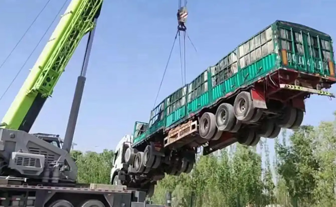 浔阳区道路脱困救援案例